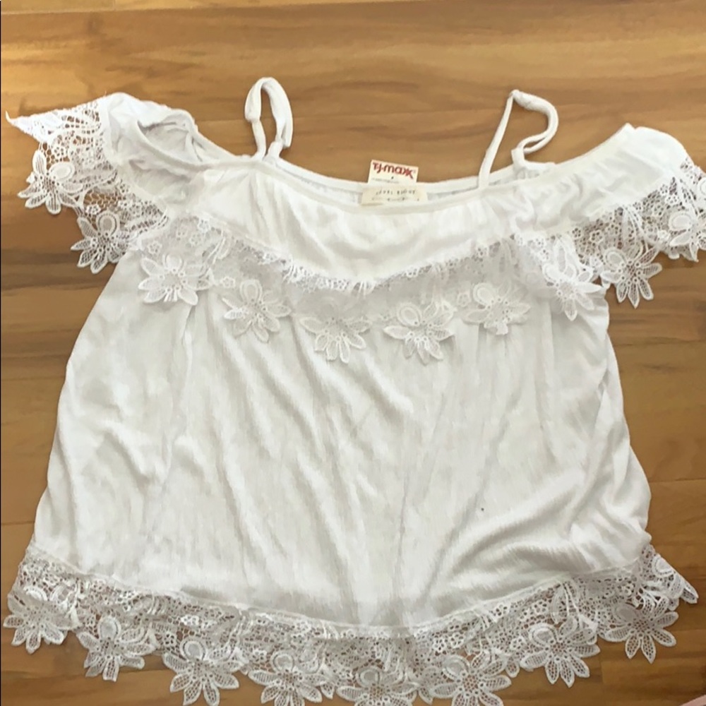 NWT womens top size xl white